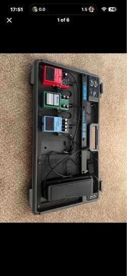 Boss BCB-60 Pedalboard with Pedals