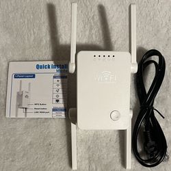 WiFi Extender Signal Booster for Home and Outdoor,Full Coverage 5000 sq.ft