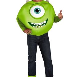 Deluxe Mike Wazowski Adult Costume Fits L/XL Monster’s inc