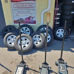 P225 75 16 Goodyear  Wrangler  ST With Jeep  Wheels 