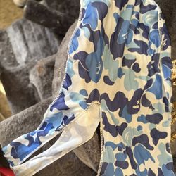 Blue Bape Du Rag