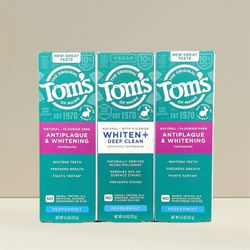Tom’s of Maine Fluoride Free Toothpaste 2/$7