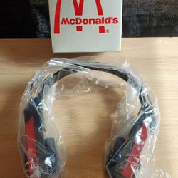 Vintage McDonald's AM/FM Headphone Radio "New" Condition - Extremely Rare