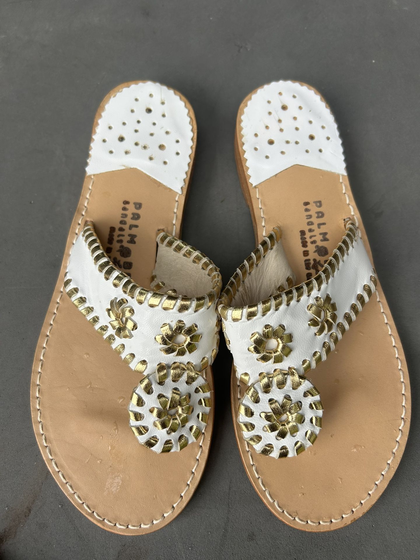 High End, Palm Beach Brand Women’s Sandals, Size 6