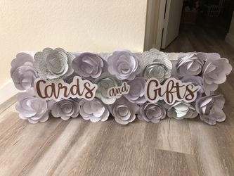 Wedding Cards & Gifts Sign