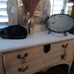 Antique Dresser Brush Antique White Technique Asking $450