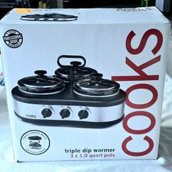 Cooks Triple Dip Warmer