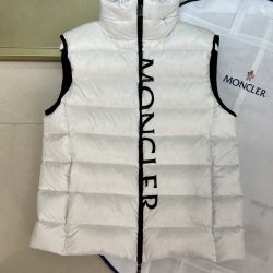 Puffer Vest With A Hoodie By Moncler 
