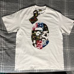 Multi Color Bape Tee/ Size Large 