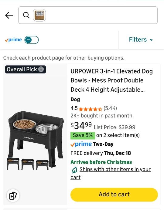 3in1 Elevated Dog Bowl