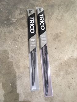 New wiper set. 19” and 22”