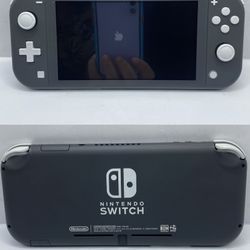 Nintendo Switch Lite Gray Handheld System Excellent Condition Tested Authentic