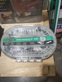 Rotary tool accessory kit