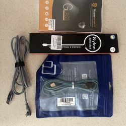 Miscellaneous Phone Cords and Screen Protector