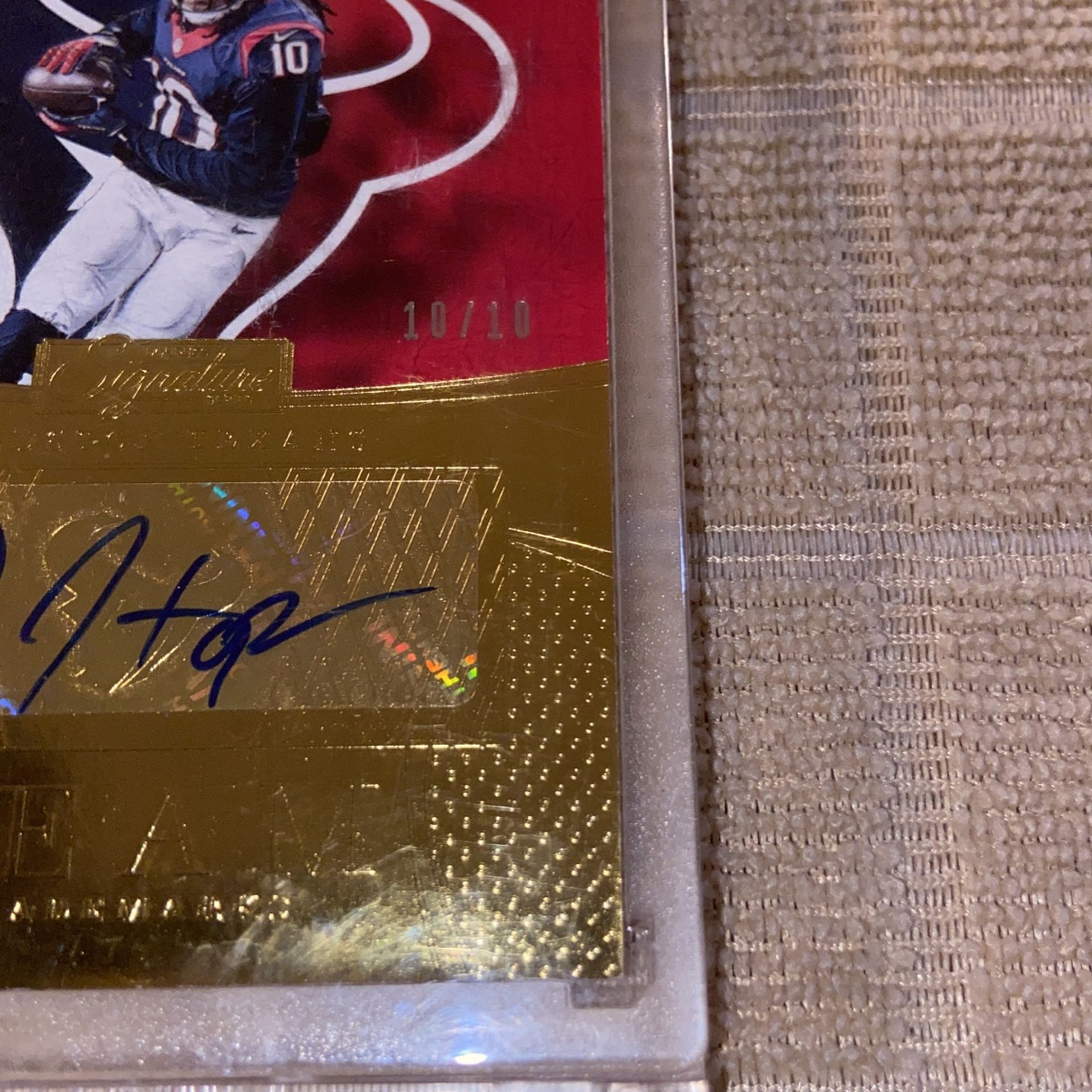 Deandre Hopkins Autpgraph booklet shops