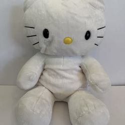 Build A Bear  White HELLO KITTY And I 8” - No Bow