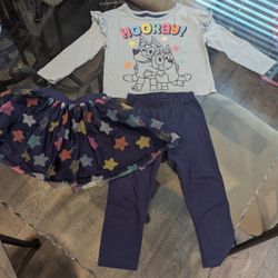 Bluey 3 Piece Outfit 