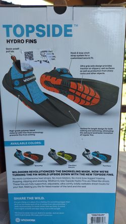Wild Horn Top Side Hydro Fins. 🤿🐠🪸