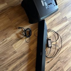 Sound Bar Polk For Tv Works Perfect 