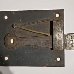Antique Skeleton Latch Lock