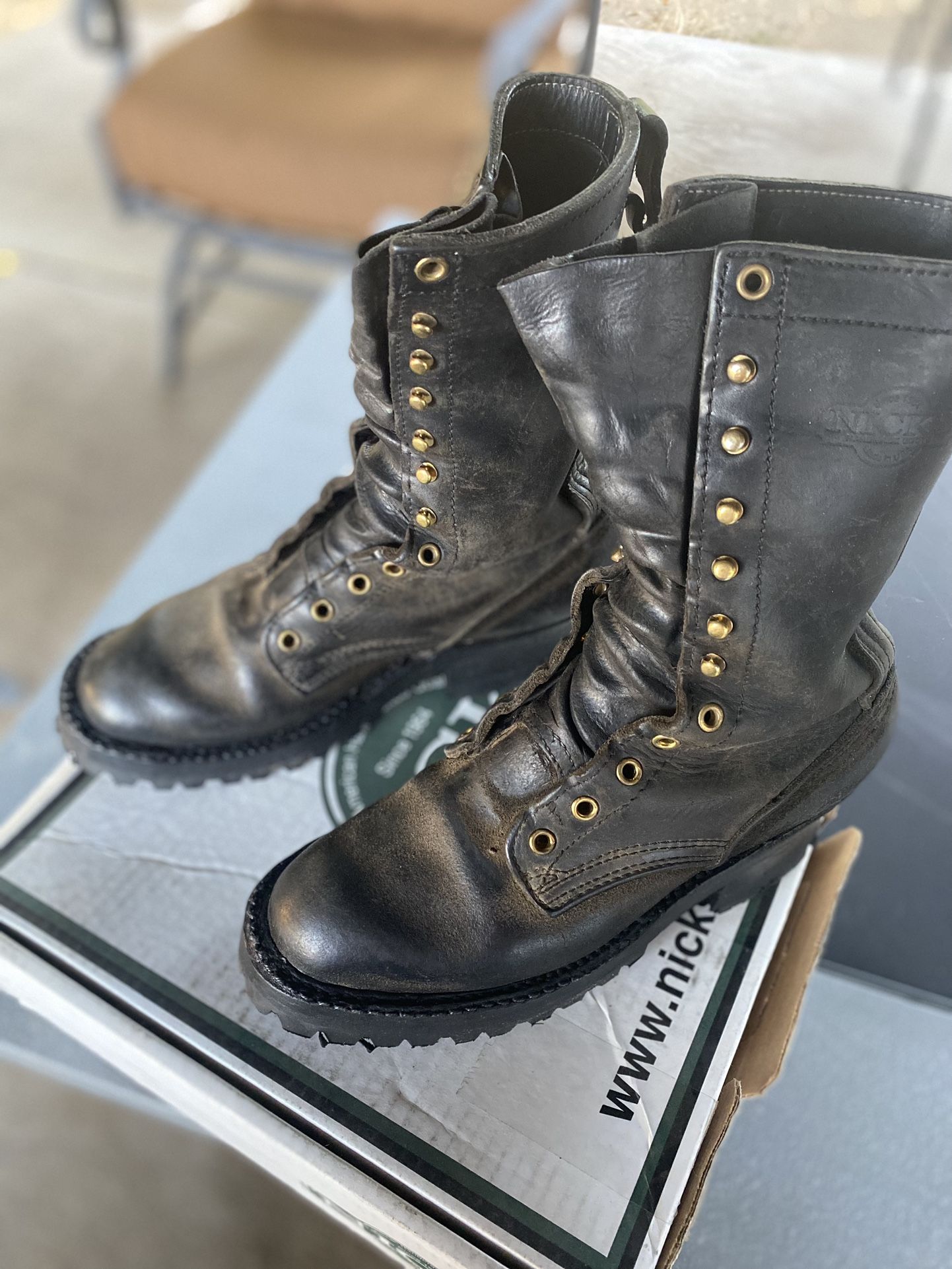 Nick’s Logger Boots