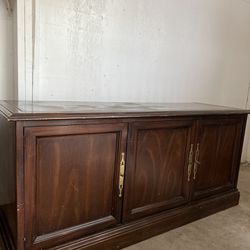 Antique Wood Cabinet/Dresser 