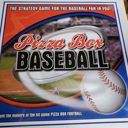 Pizza Box Baseball Game 