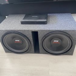Pyle Subwoofer And Amp