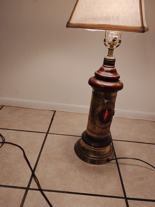 Antique Lamp Longhorn