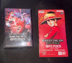 One Piece Carrying On His Will Sleeved Booster Pack