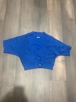 Worthington medium cropped sweater
