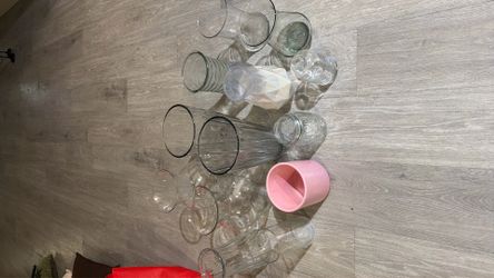 13 Glass Vases – Wedding/Event Décor – $65 OBO