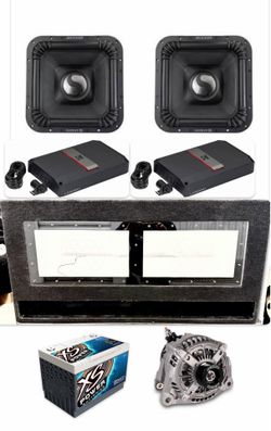 NEW MONSTER BASS PACKAGE KICKER AUDIO INSTALLATION INCLUDED
