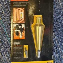 Stanley Plumb bob