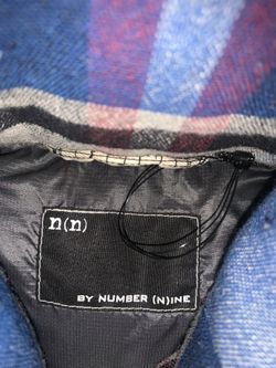 Number Nine Puffer Sleeveless Coat Jacket