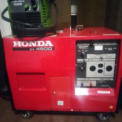ex 4500 generator and 140 easyweld  welder