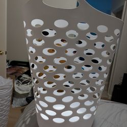 Tall Flex Laundry Basket Plastic Hamper for Clothes