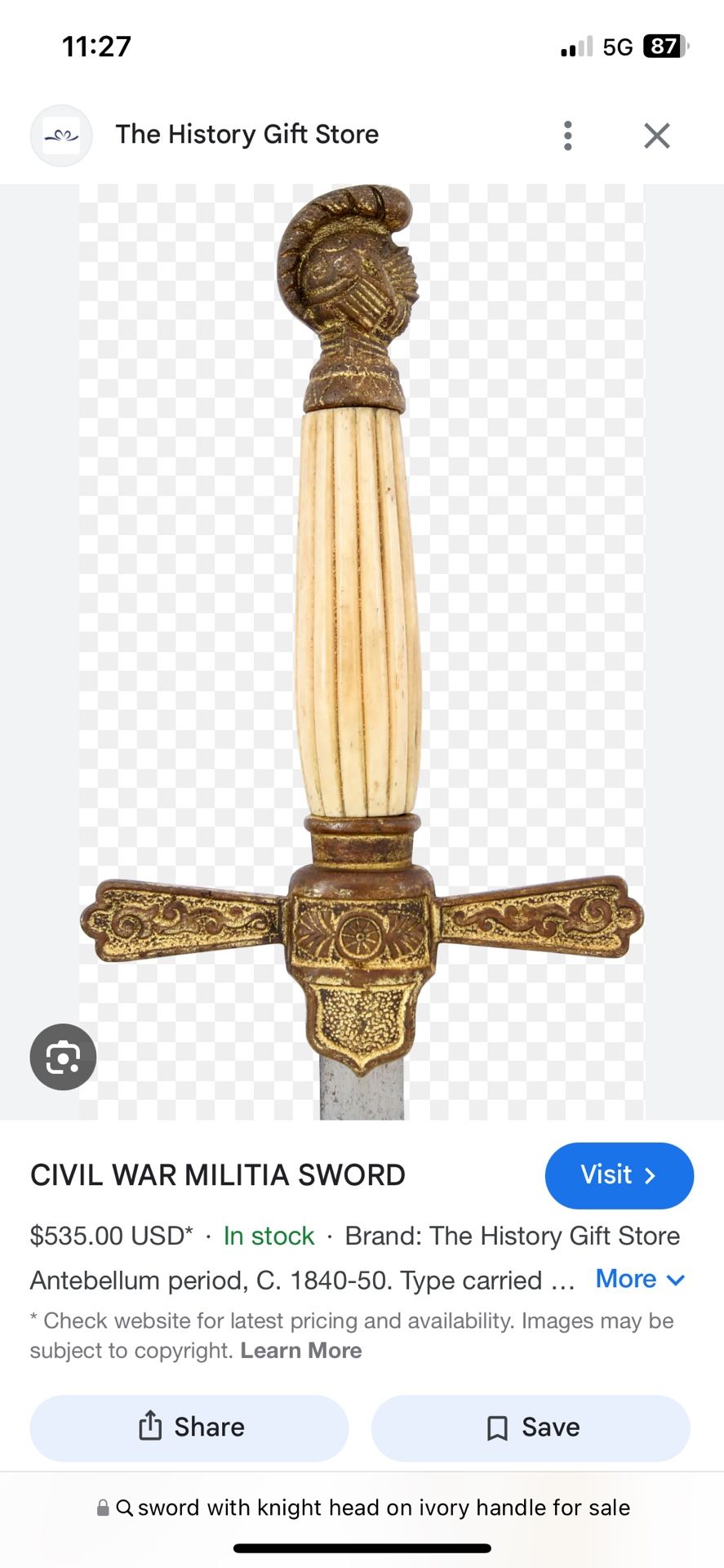 Antique Sword 