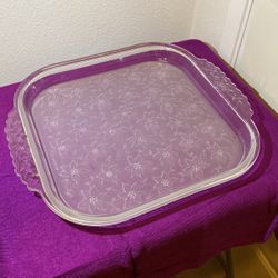 Glass Tray  Princess House 
