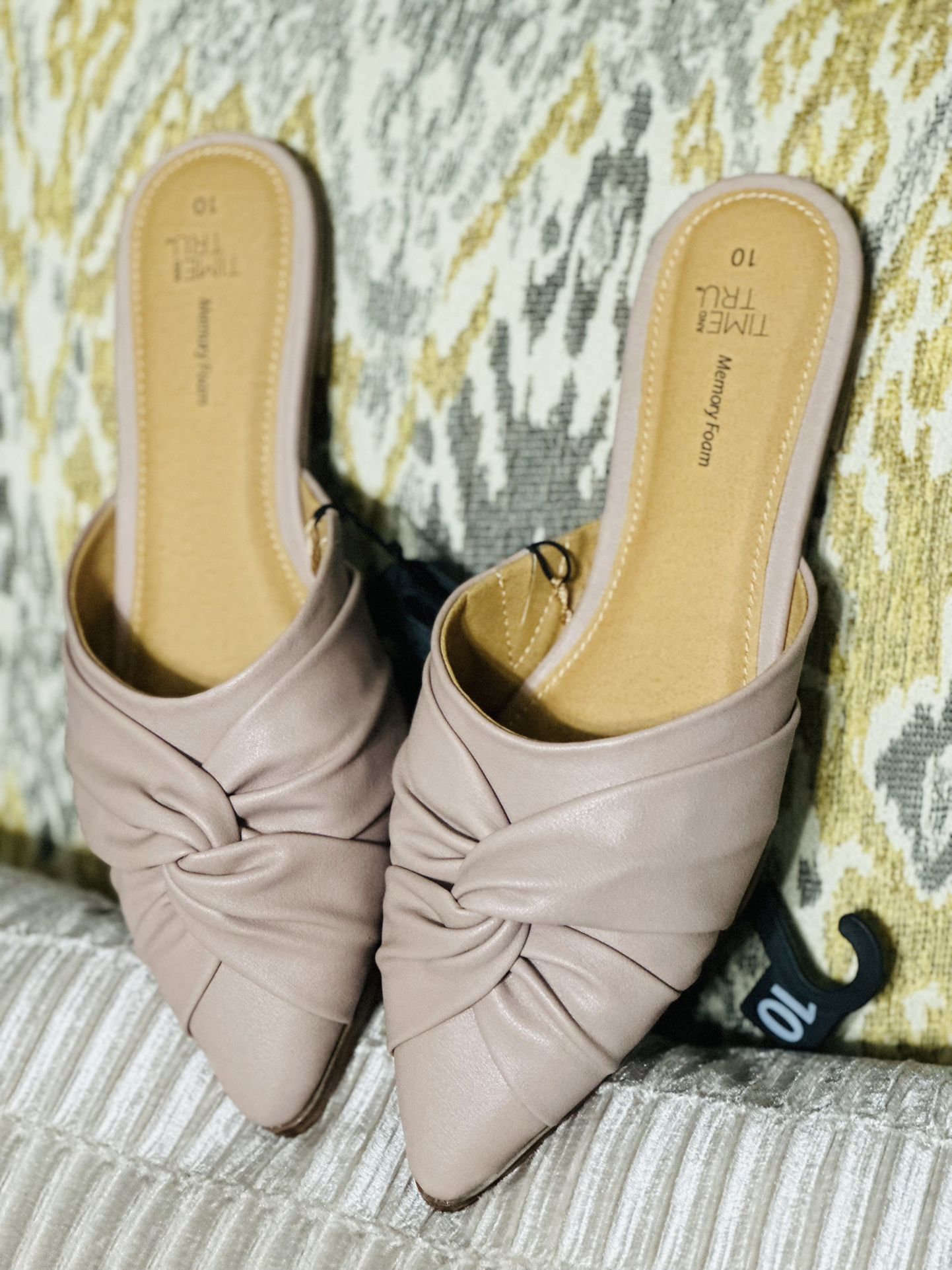 New Blush Pink Flats Sze 10