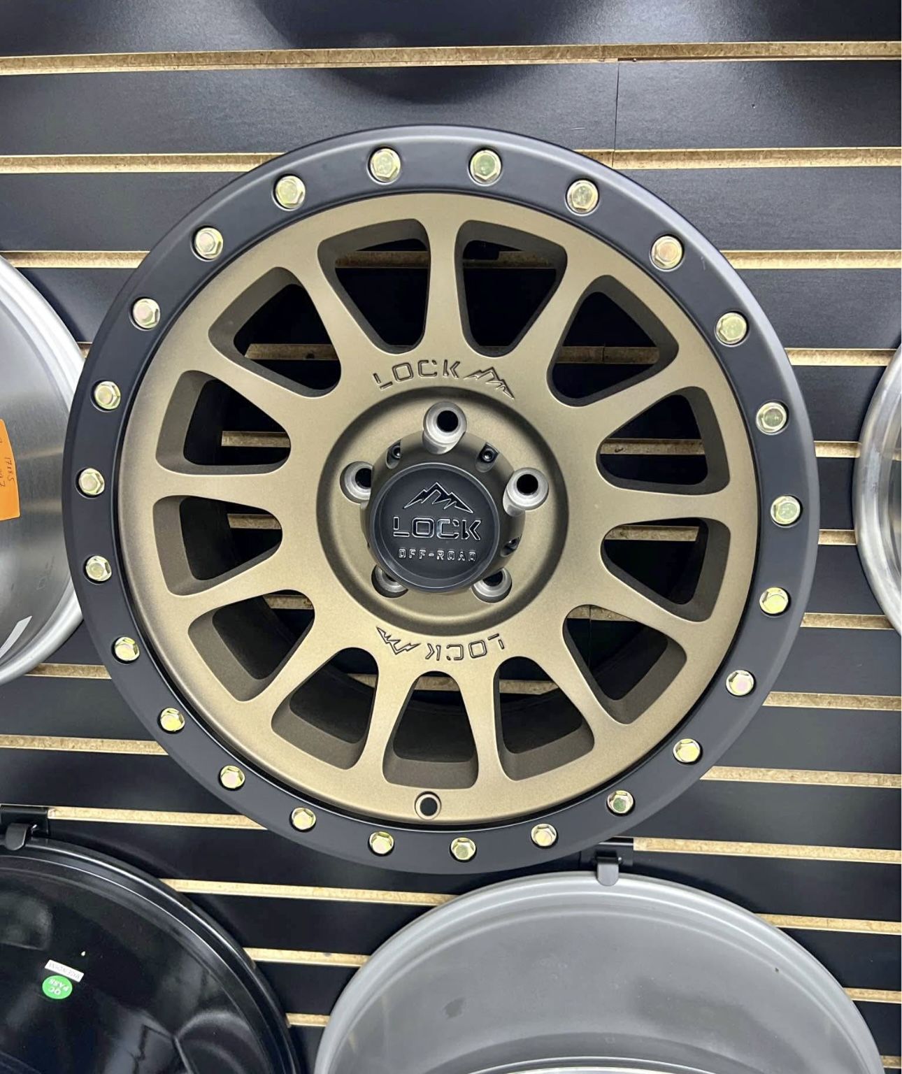 Lock Off-Road Yosemite Matte Bronze 17" wheels 5x127 Fits Jeep Wrangler WE FINANCE