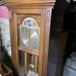 Grandfather Clock With Player Inside.