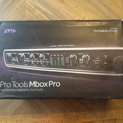 Avid Mbox Pro 8x8 Audio Interface High-resolution 