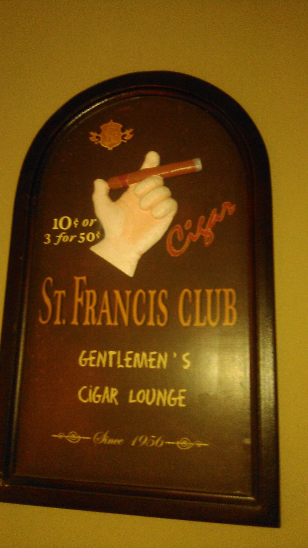 Cool cigar sign