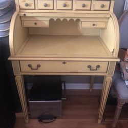 Beautiful Wood Secretary Desk 