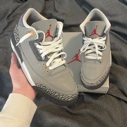 Jordan 3 Cool Grey