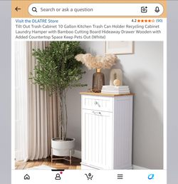 Trash Can / Cabinet - BRAND NEW IN BOX