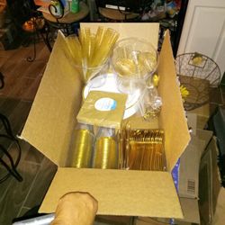 Wedding Gold Dishset