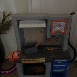 Step2 Deluxe Workshop- Kids Work Bench Table Toy
