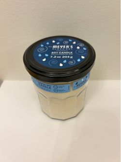 Brand New Mrs Meyers Clean Day Scented Soy Candle 7.2 oz
